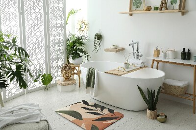 Nedvszívó fürdőszoba szőnyeg Trópusi absztrakció
