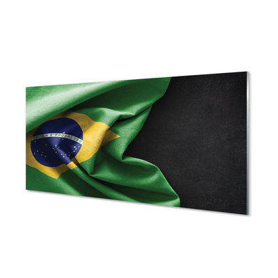 Akrilkép zászló Brazília