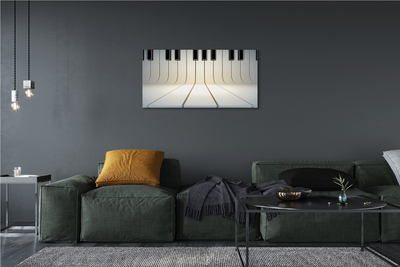 Canvas képek zongora billentyűk