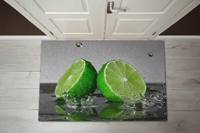 Beltéri lábtörlő szőnyeg Lime citrusok
