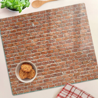 Üveg vágódeszka Téglafal