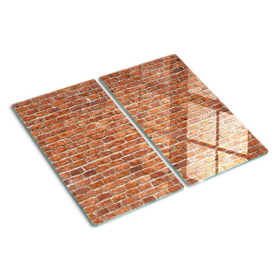 Üveg vágódeszka Téglafal