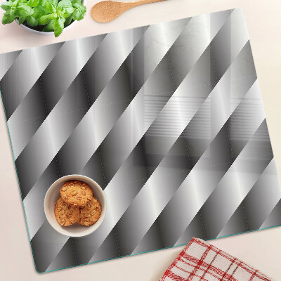 Üveg vágódeszka Geometriai minták szürke árnyalatokban