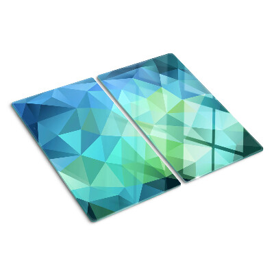 Üveg vágódeszka Geometrikus absztrakt minta