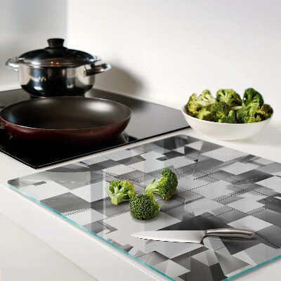 Üveg vágódeszka Absztrakt geometriai alakzatok