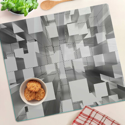 Üveg vágódeszka Absztrakt geometriai alakzatok