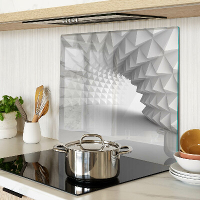 Üveg vágódeszka Geometrikus 3D minta