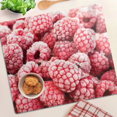 Üveg vágódeszka Málna friss változatban