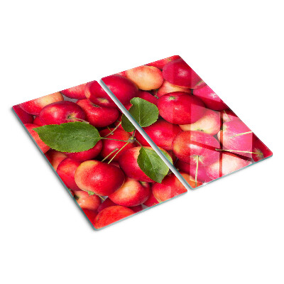 Üveg vágódeszka Almák különböző árnyalatokban
