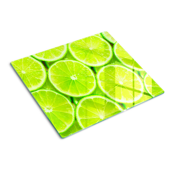 Üveg vágódeszka Lime szeletek