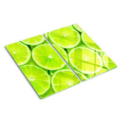 Üveg vágódeszka Lime szeletek