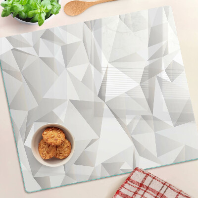 Üveg vágódeszka Geometriai formák motívuma