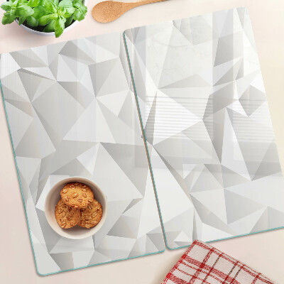 Üveg vágódeszka Geometriai formák motívuma