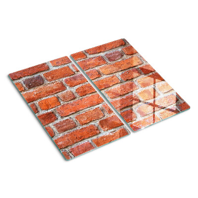 Üveg vágódeszka Téglafal