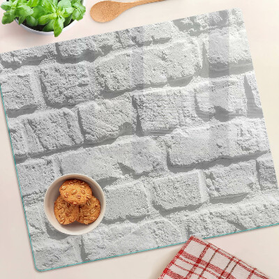 Üveg vágódeszka Téglafal