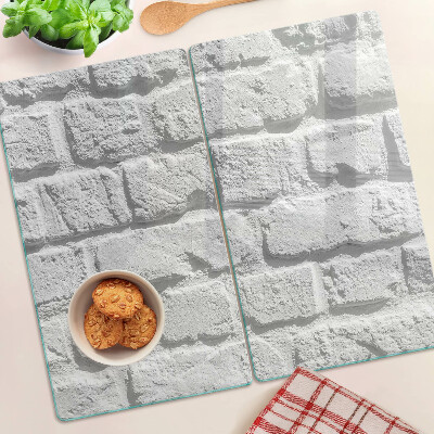 Üveg vágódeszka Téglafal