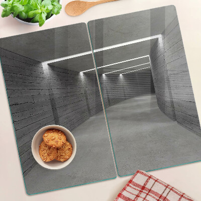 Üveg vágódeszka Modern belsőépítészet