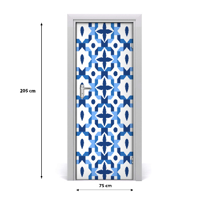 Ajtómatrica geometriai háttér