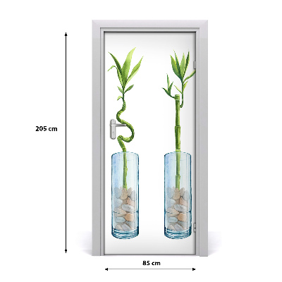 Ajtóposzter öntapadós Bambusz