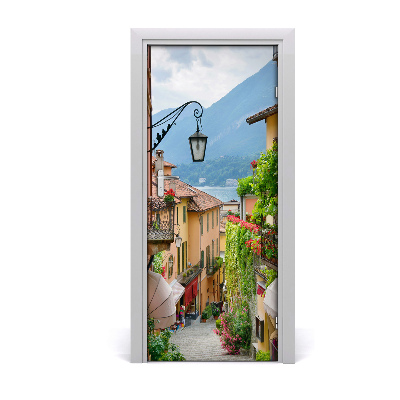 Poszter tapéta ajtóra olasz utcákon