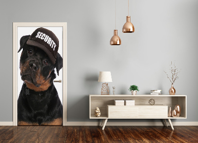 Fotótapéta ajtóra Rottweiler