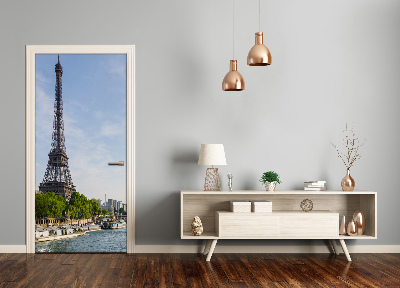 Ajtóposzter öntapadós Eiffel-torony