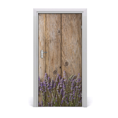 Fotótapéta ajtóra Lavender fa