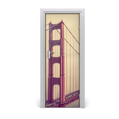 Ajtó tapéta Bridge San Francisco