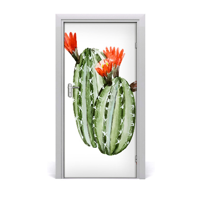 Ajtóposzter öntapadós kaktuszok