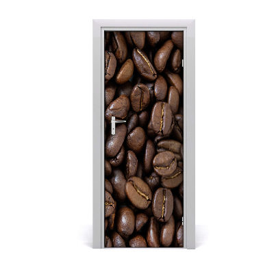 Poszter tapéta ajtóra Kávébab