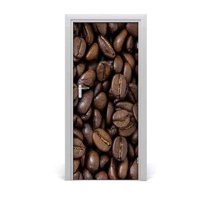 Poszter tapéta ajtóra Kávébab