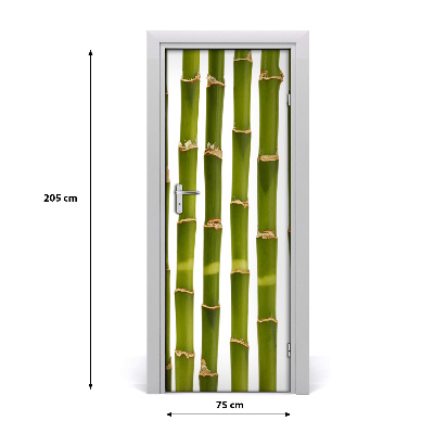 Ajtóposzter öntapadós Bamboo Ajtó