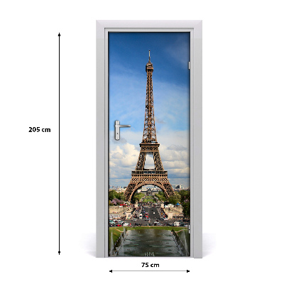 Poszter tapéta ajtóra Eiffel-torony