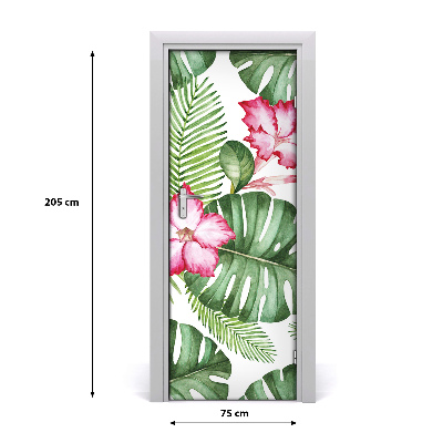 Ajtómatrica Hawaii mintás