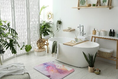 Fürdőszoba szőnyeg Színes foltok
