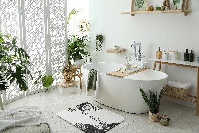 Fürdőszobai szőnyeg Kókusz pálmák