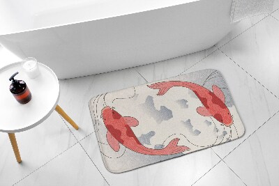 Nedvszívó fürdőszoba szőnyeg Ponty halak