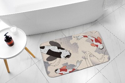 Fürdőszoba szőnyeg Fish koi