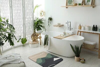 Fürdőszobai szőnyeg Geometriai mintázat