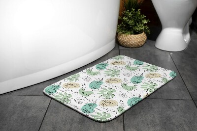 Fürdőszoba szőnyeg Növények