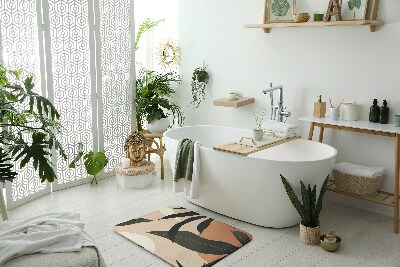 Fürdőszobai szőnyeg Trópusi absztrakció
