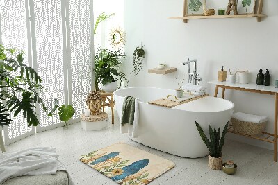 Nedvszívó fürdőszoba szőnyeg Madárinát