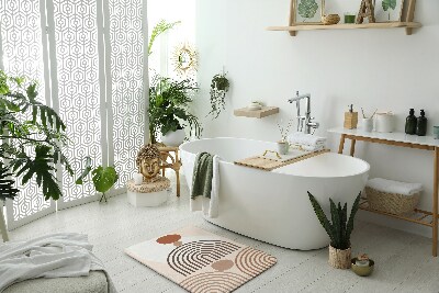 Fürdőszoba szőnyeg Geometriai mintázat