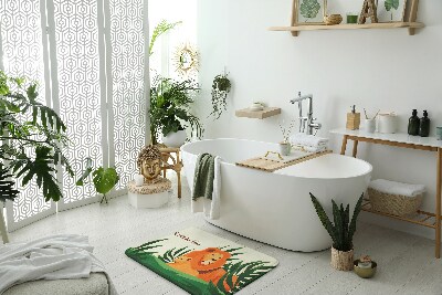 Fürdőszoba szőnyeg Oroszlánmacskák
