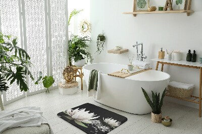 Fürdőszoba szőnyeg Vízliliom virágok