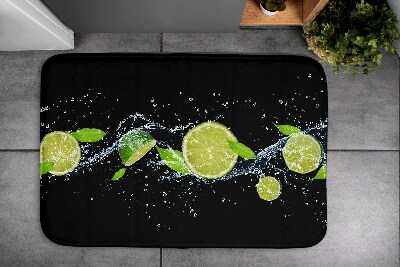 Fürdőszoba szőnyeg Lime citrusok