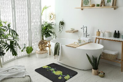 Fürdőszoba szőnyeg Lime citrusok