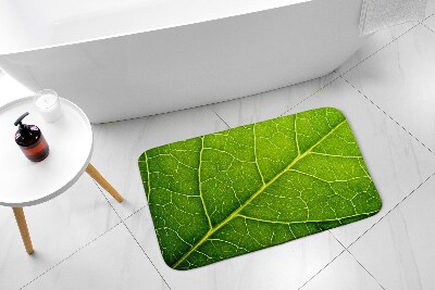Fürdőszoba szőnyeg Levél növényen
