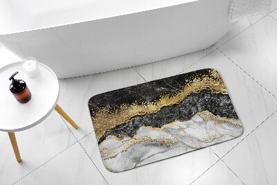 Fürdőszoba szőnyeg Arany márvány