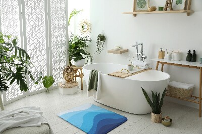 Fürdőszoba szőnyeg Víz absztrakció